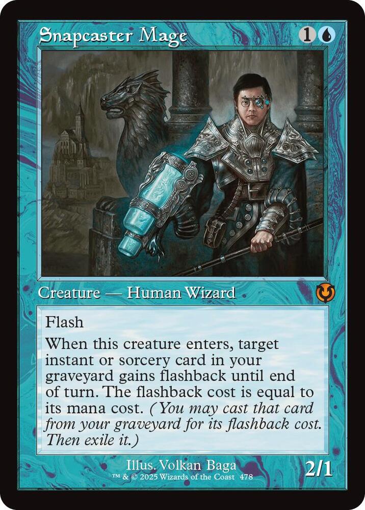 Snapcaster Mage (Retro Frame) - Innistrad Remastered (INR) NM