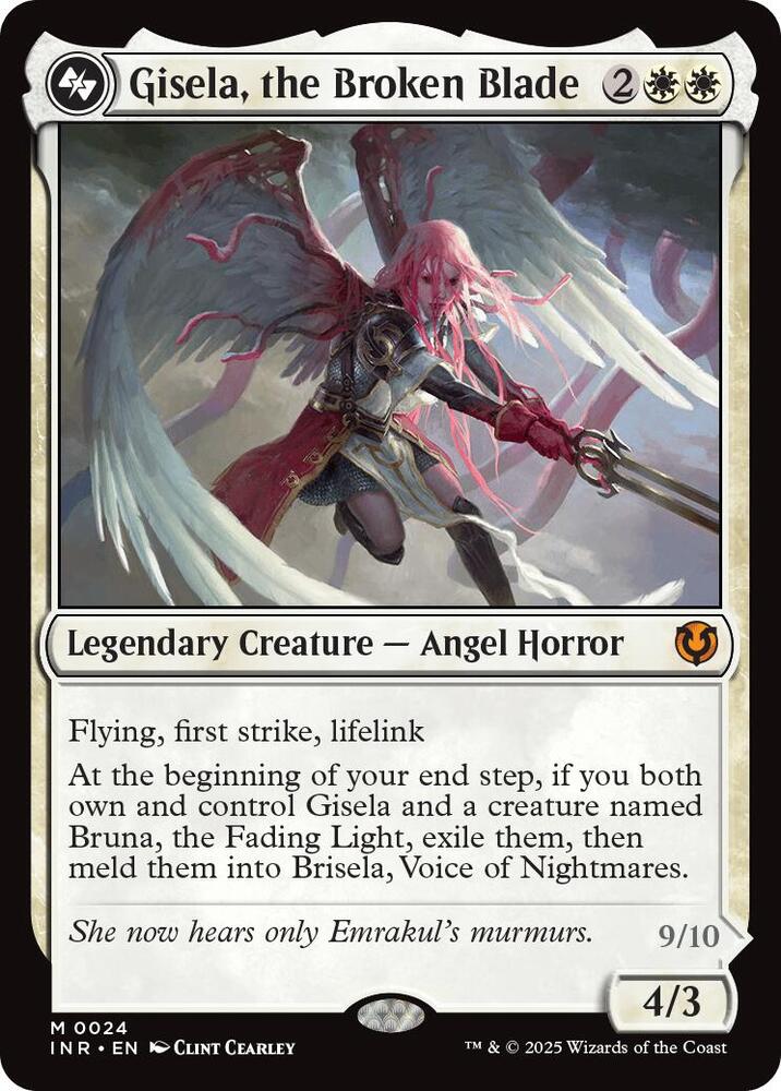 Gisela, the Broken Blade - Innistrad Remastered (INR) NM *FOIL*
