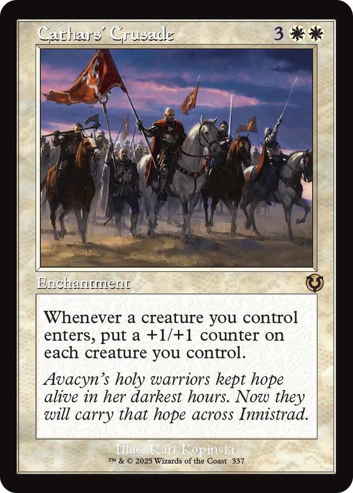 Cathars' Crusade (Retro Frame) - Innistrad Remastered (INR) NM