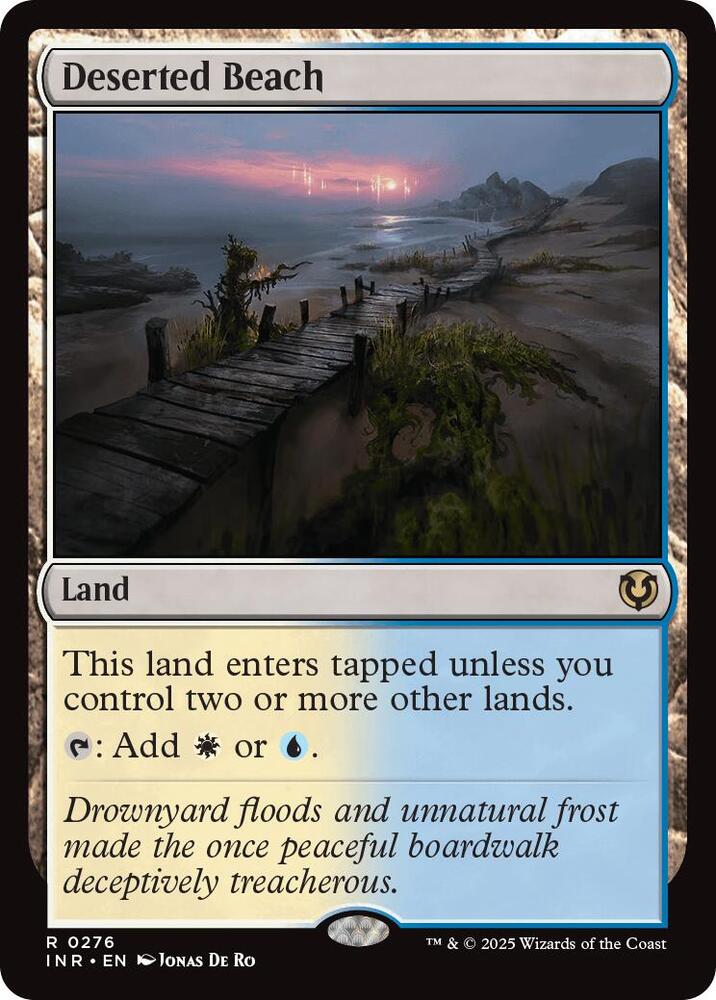 Deserted Beach - Innistrad Remastered (INR) NM