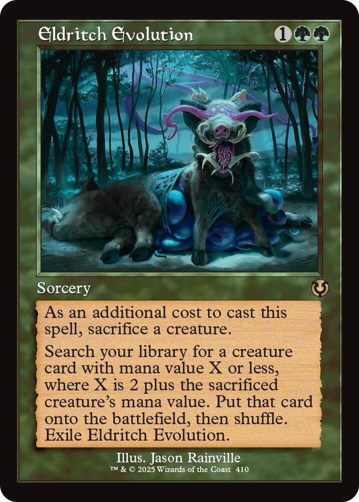 Eldritch Evolution (Retro Frame) - Innistrad Remastered (INR) NM