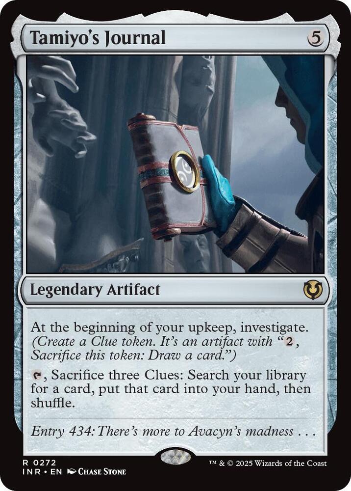 Tamiyo's Journal - Innistrad Remastered (INR) NM *FOIL*