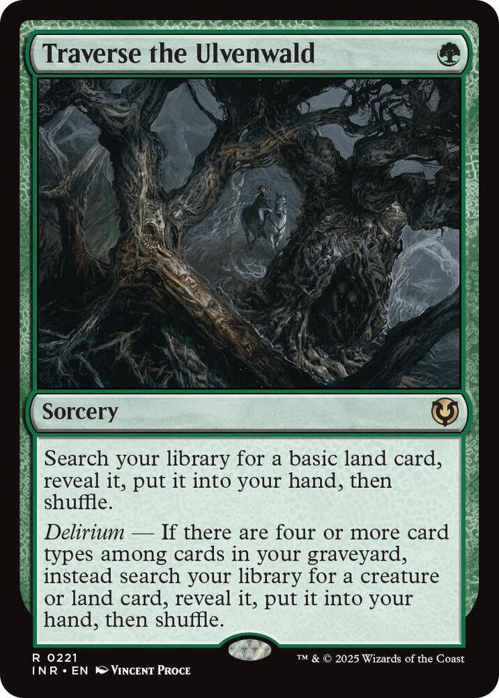 Traverse the Ulvenwald - Innistrad Remastered (INR) NM *FOIL*