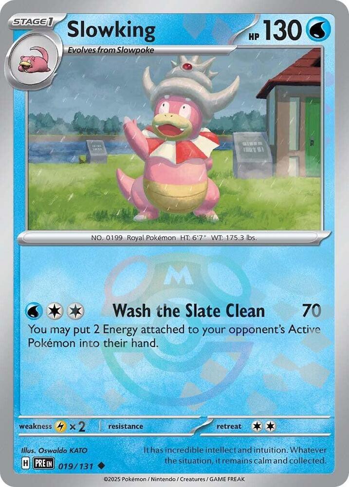 Slowking (Master Ball Pattern) - SV: Prismatic Evolutions (PRE) NM