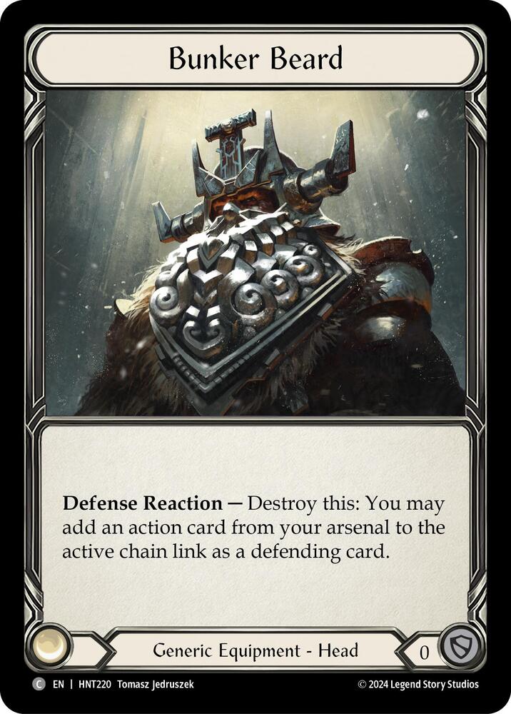 Bunker Beard - The Hunted NM *Cold Foil*