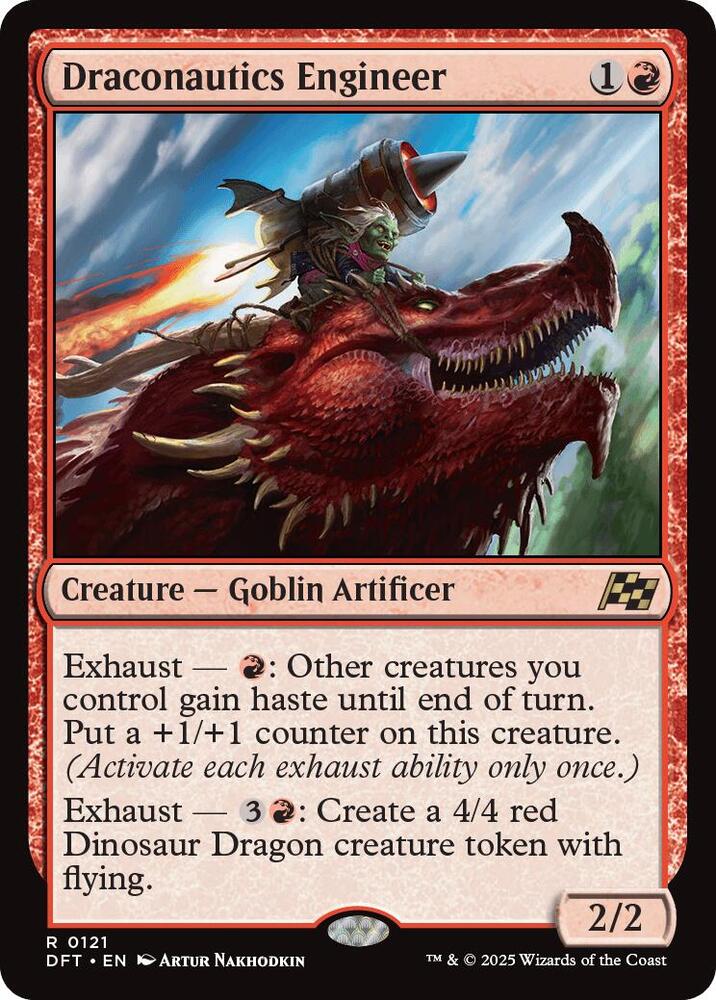 Draconautics Engineer - Aetherdrift (DFT) *FOIL*