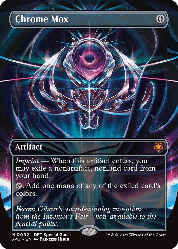 Chrome Mox (Borderless) - Special Guests (SPG) NM *FOIL*