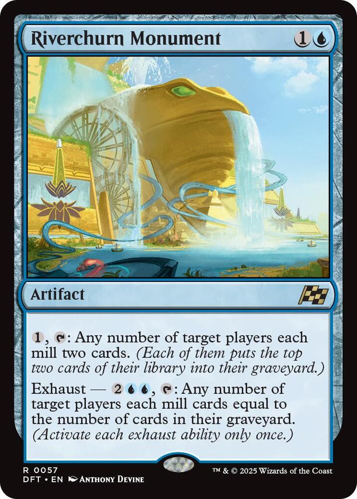 Riverchurn Monument - Aetherdrift (DFT) NM