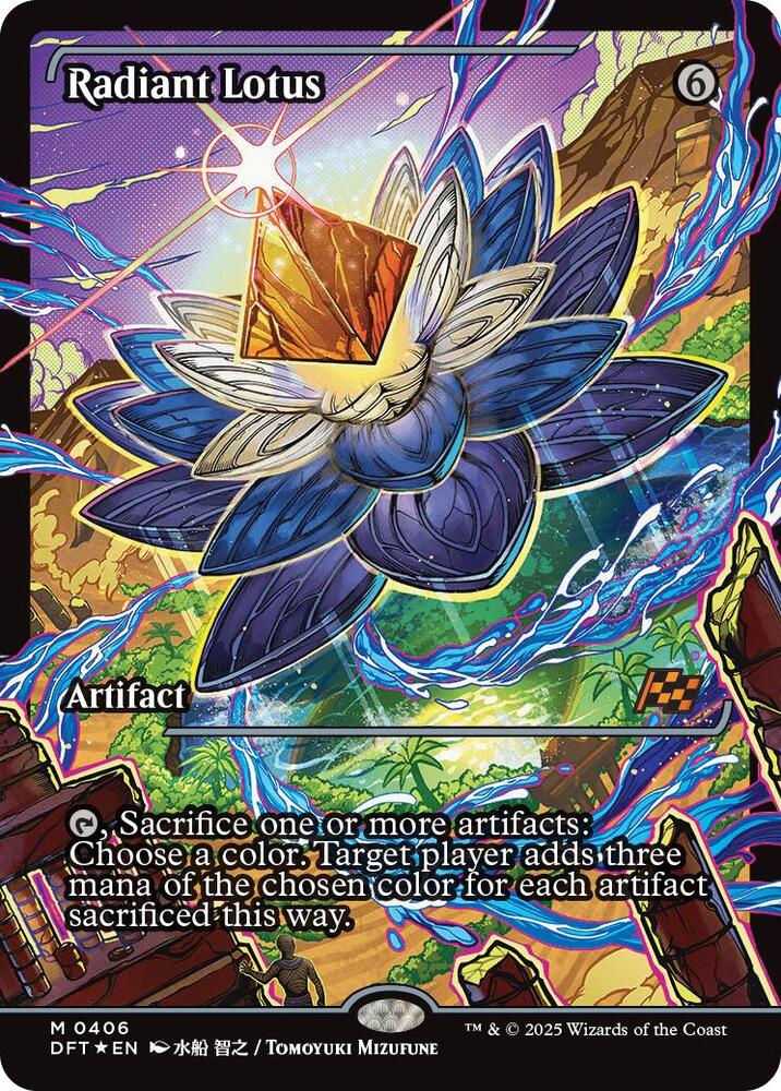 Radiant Lotus (Showcase) - Aetherdrift (DFT) NM *FOIL*