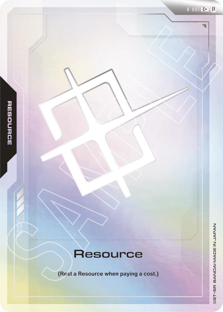 Resource (C+) - Edition Beta (GD01_b) NM *FOIL*