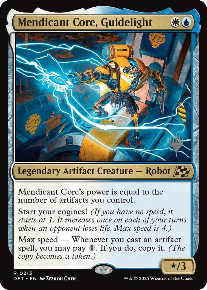 Mendicant Core, Guidelight - Promo Pack: Aetherdrift (PPDFT) NM *FOIL*