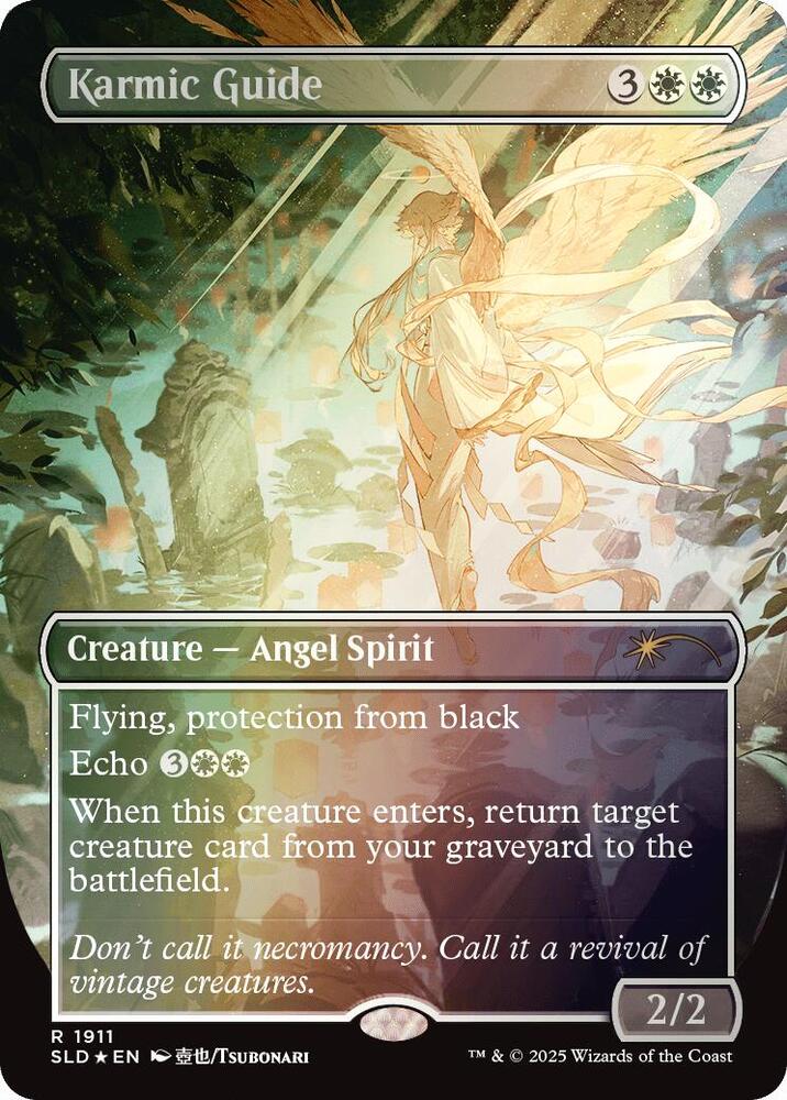 Karmic Guide (1911) (Rainbow Foil) - Secret Lair Drop Series (SLD) NM *FOIL*