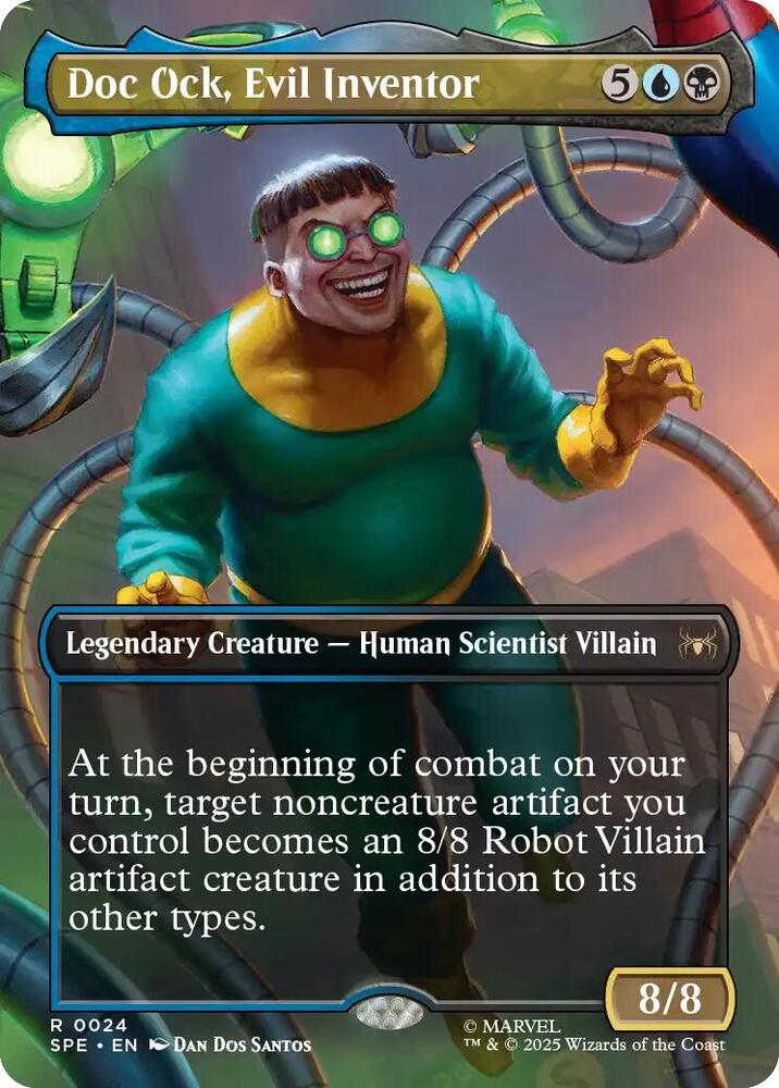 Doc Ock, Evil Inventor (Borderless) - Marvel's Spider-Man: Eternal-Legal (SPE) NM