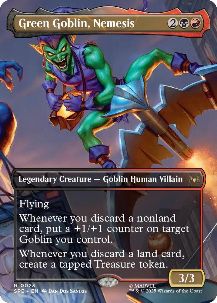 Green Goblin, Nemesis (Borderless) - Marvel's Spider-Man: Eternal-Legal (SPE) NM