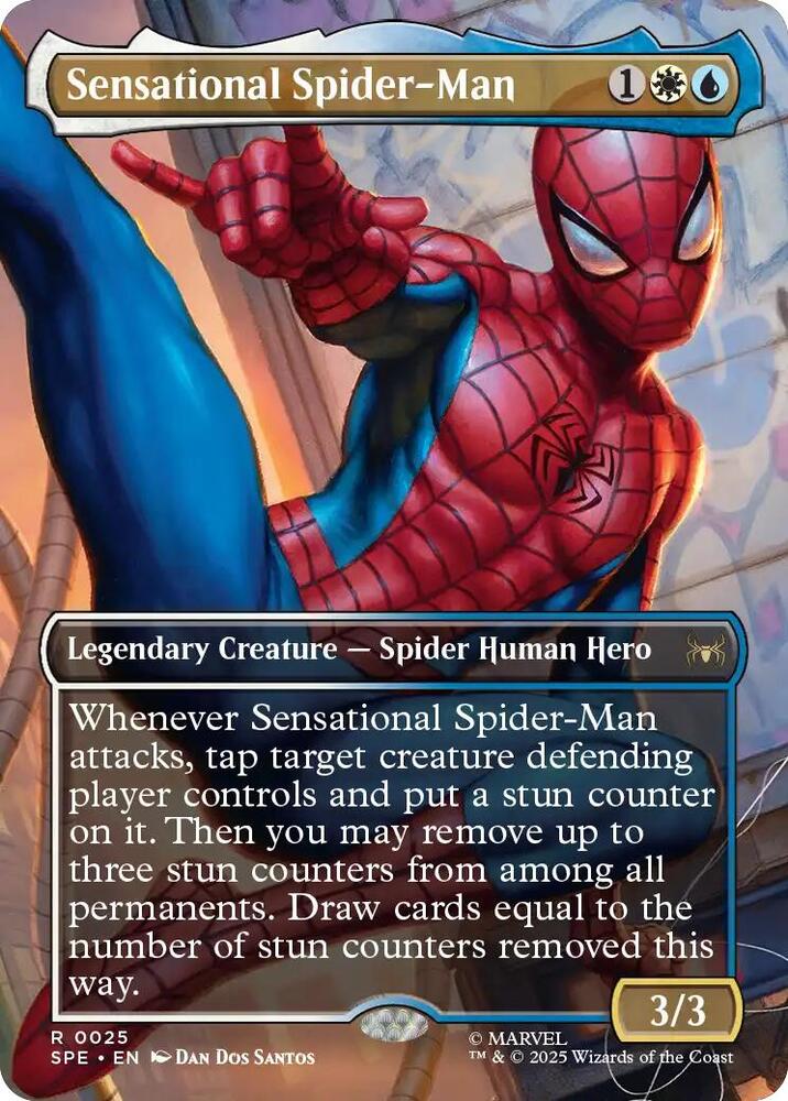 Sensational Spider-Man (Borderless) - Marvel's Spider-Man: Eternal-Legal (SPE) NM