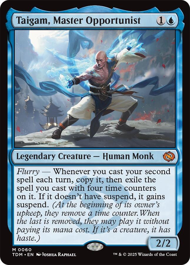 Taigam, Master Opportunist - Tarkir: Dragonstorm (TDM) NM *FOIL*