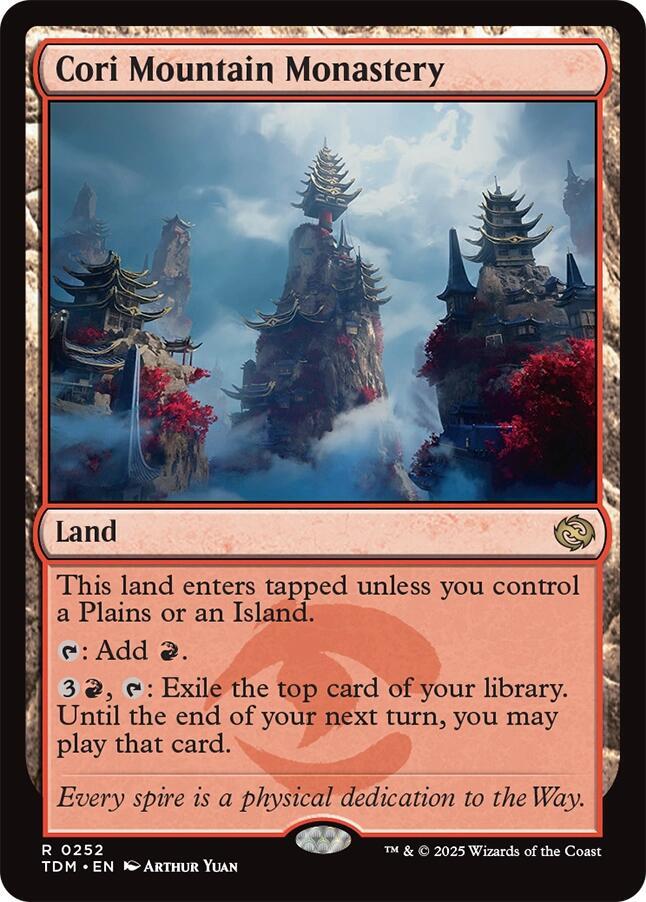 Cori Mountain Monastery - Tarkir: Dragonstorm (TDM) NM