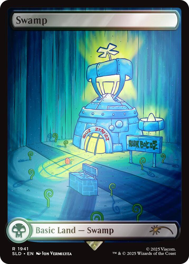 Swamp (1941) (Rainbow Foil) - Secret Lair Drop Series (SLD) NM *FOIL*