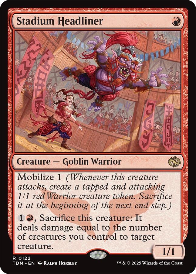 Stadium Headliner - Tarkir: Dragonstorm (TDM) NM