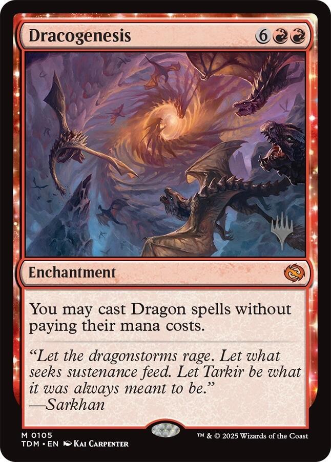Dracogenesis - Promo Pack: Tarkir: Dragonstorm (PPTDM) NM
