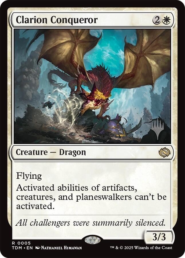 Clarion Conqueror - Promo Pack: Tarkir: Dragonstorm (PPTDM) NM