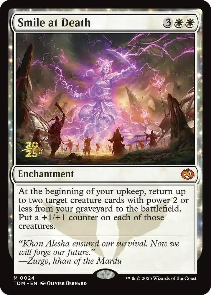 Smile at Death - Prerelease Cards (PRE) NM *FOIL*