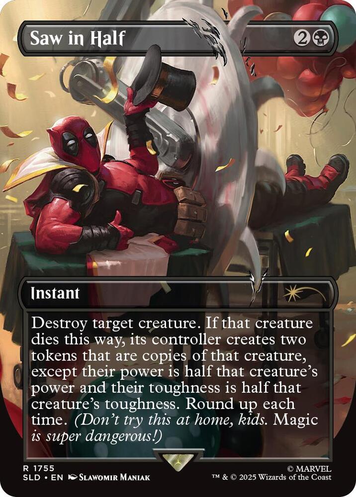 Saw in Half - Secret Lair Drop Series (SLD) NM