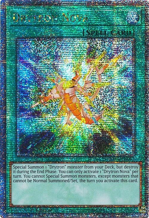 Drytron Nova (Quarter Century Secret Rare) - Quarter Century Stampede (RA04) NM