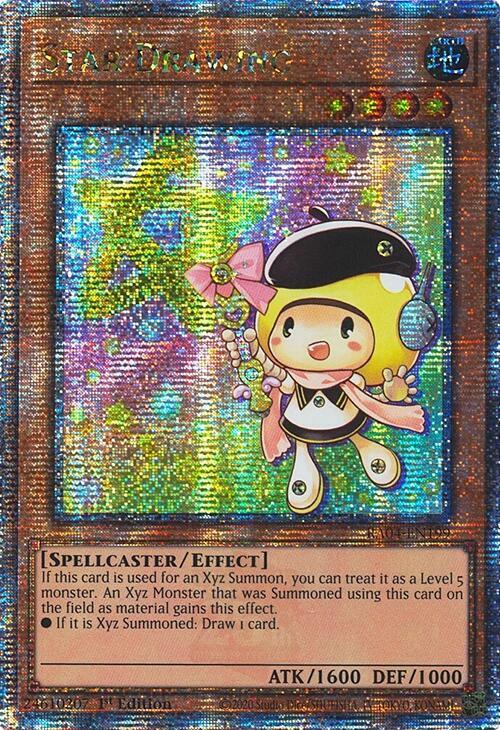 Star Drawing (Quarter Century Secret Rare) - Quarter Century Stampede (RA04) NM