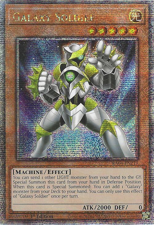 Galaxy Soldier (Quarter Century Secret Rare) - Quarter Century Stampede (RA04) NM