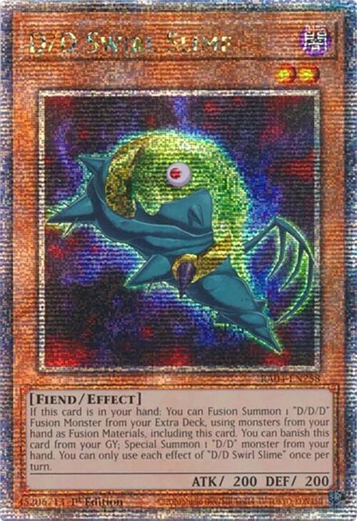 D/D Swirl Slime (Quarter Century Secret Rare) - Quarter Century Stampede (RA04) NM