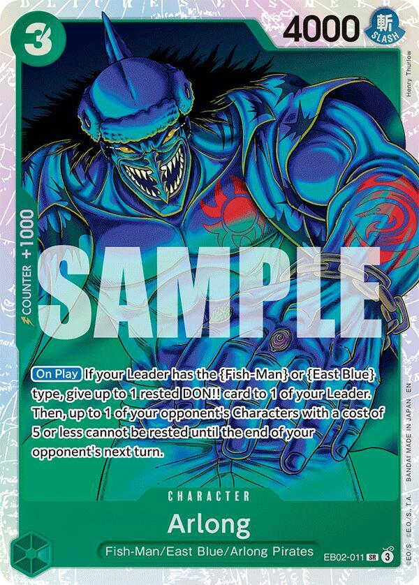 Arlong - Extra Booster: Anime 25th Collection (EB-02) NM *FOIL*