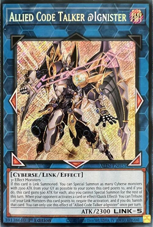 Allied Code Talker @Ignister - Alliance Insight (ALIN) NM