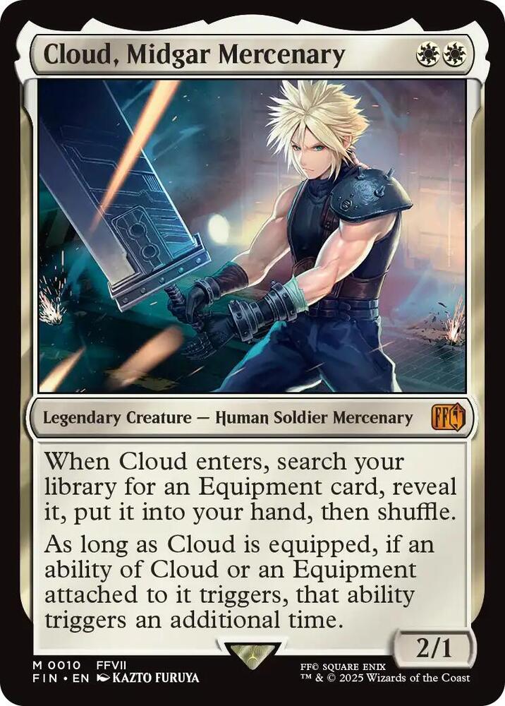 Cloud, Midgar Mercenary - FINAL FANTASY (FIN) LP