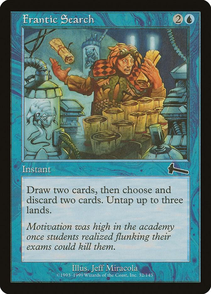 Frantic Search - Urza's Legacy (ULG) LP