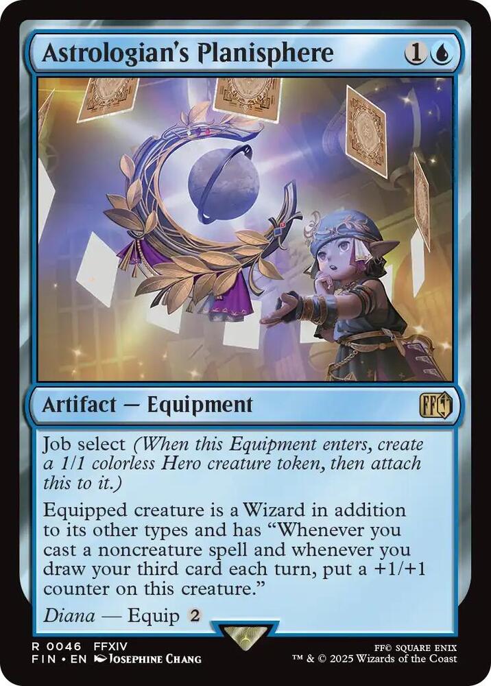 Astrologian's Planisphere - FINAL FANTASY (FIN) NM *FOIL*