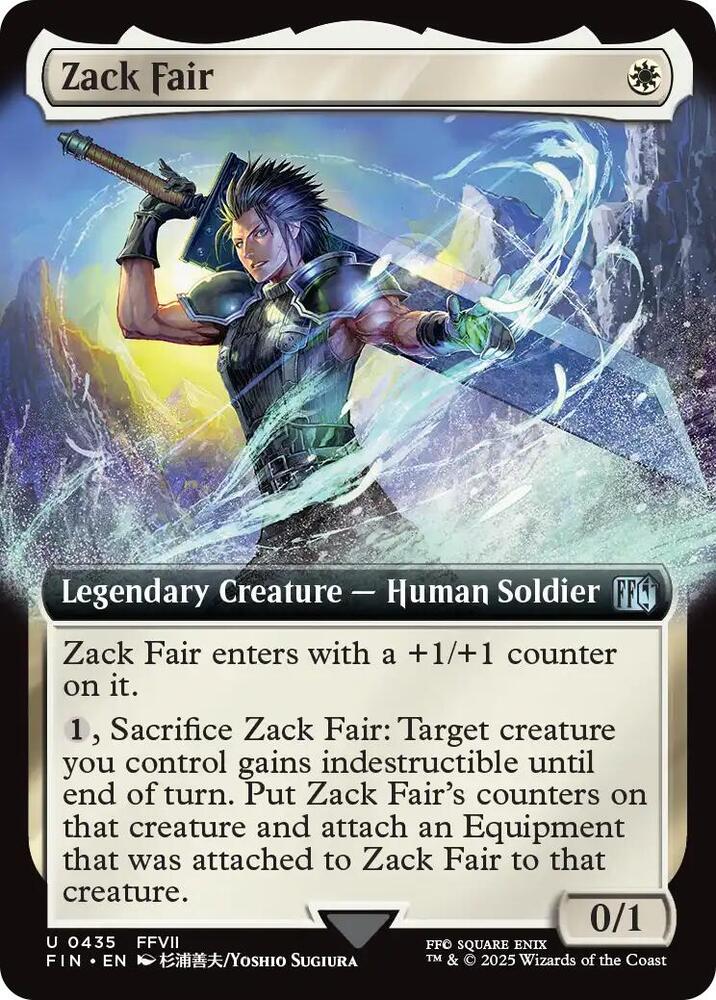 Zack Fair (Extended Art) - FINAL FANTASY (FIN)
