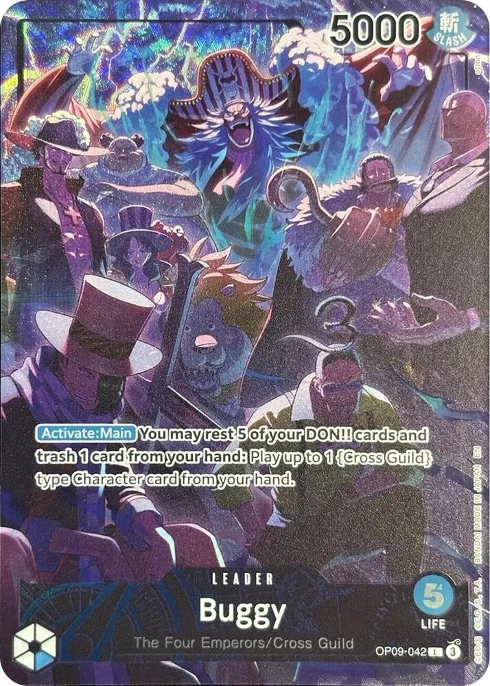 Buggy (English Version 2nd Anniversary Set) - One Piece Promotion Cards (OP-PR) NM *FOIL*