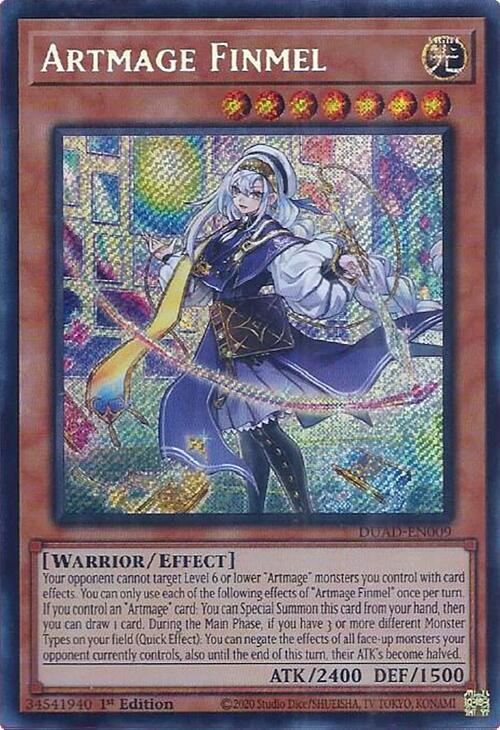 Artmage Finmel - Duelist's Advance (DUAD) NM