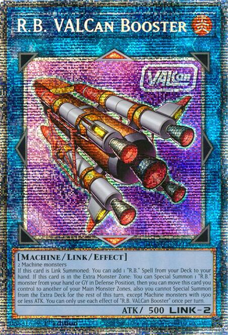 R.B. VALCan Booster (Starlight Rare) - Duelist's Advance (DUAD) NM