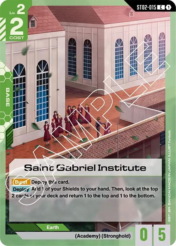 Saint Gabriel Institute - Starter Deck 02: Wings of Advance (ST02) NM