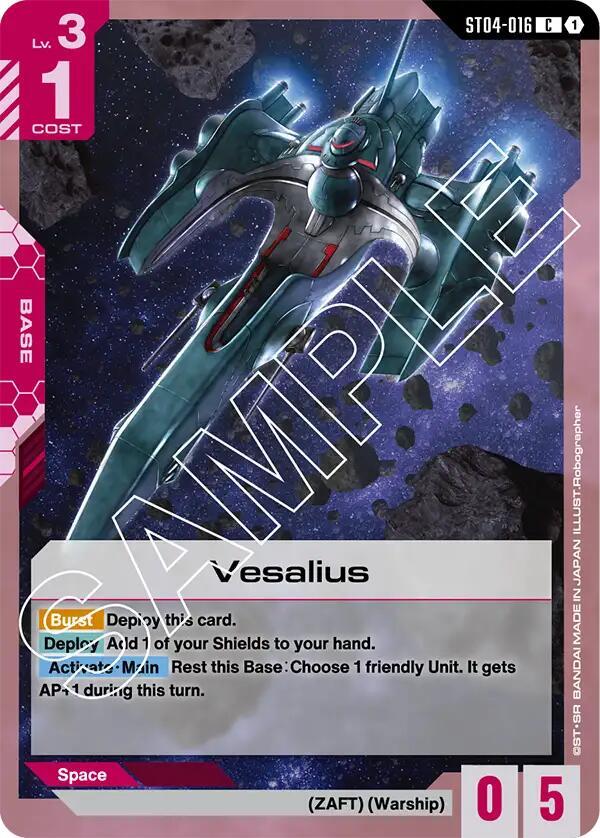 Vesalius - Starter Deck 04: SEED Strike (ST04)