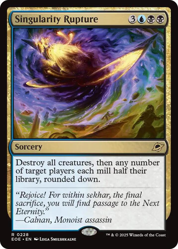 Singularity Rupture - Edge of Eternities (EOE) NM