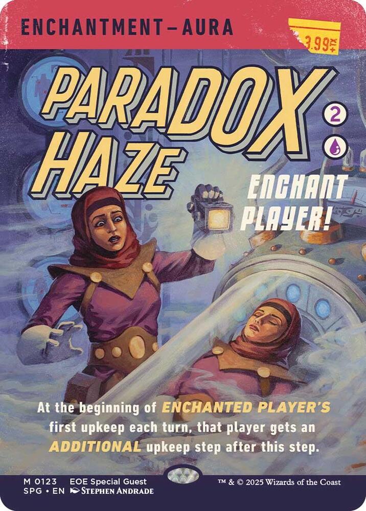 Paradox Haze (Showcase) - Special Guests (SPG) NM *FOIL*