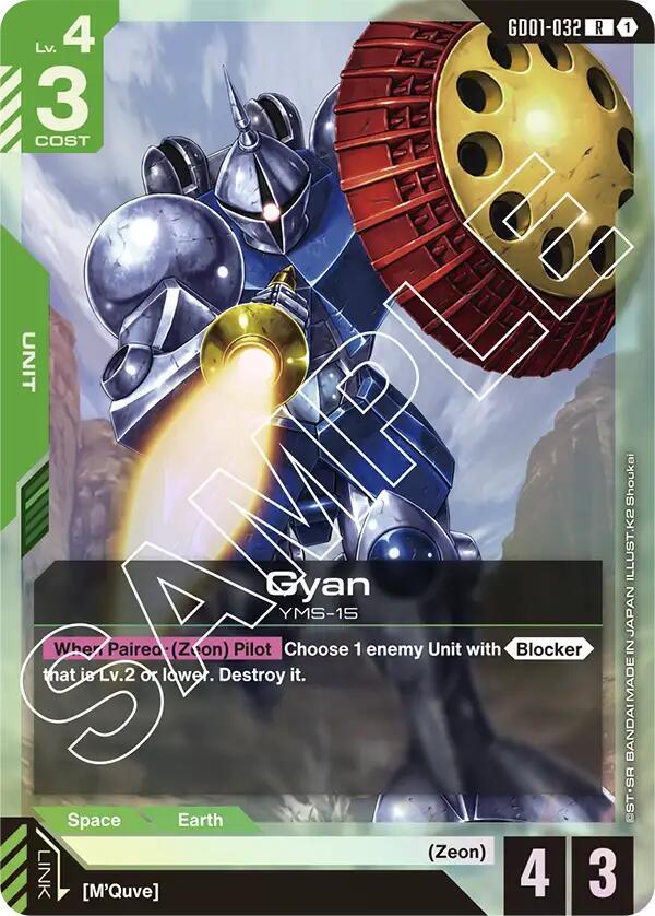 Gyan - Newtype Rising (GD01)