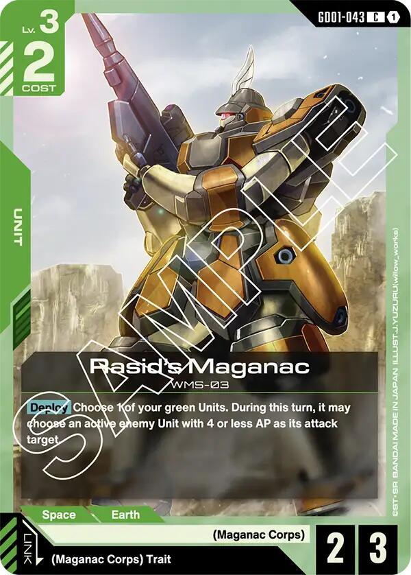 Rasid's Maganac - Newtype Rising (GD01) NM