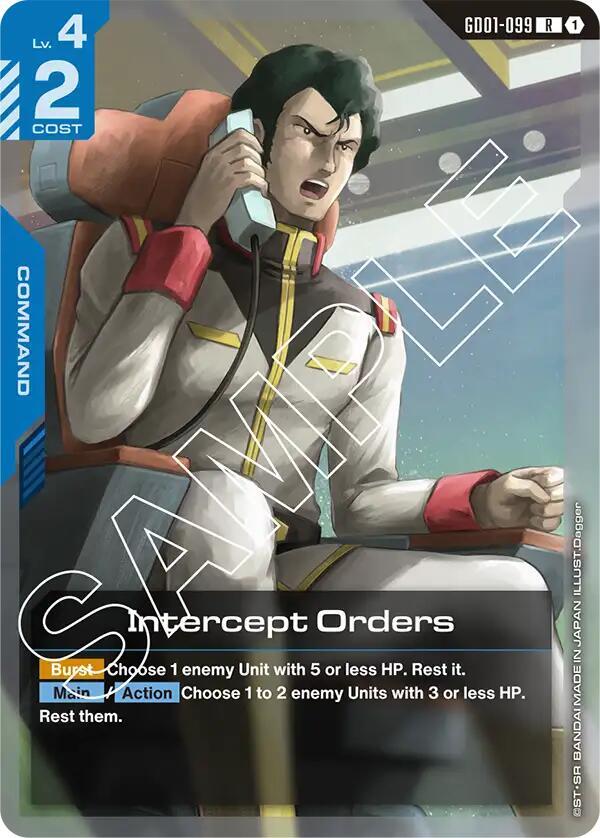 Intercept Orders - Newtype Rising (GD01)