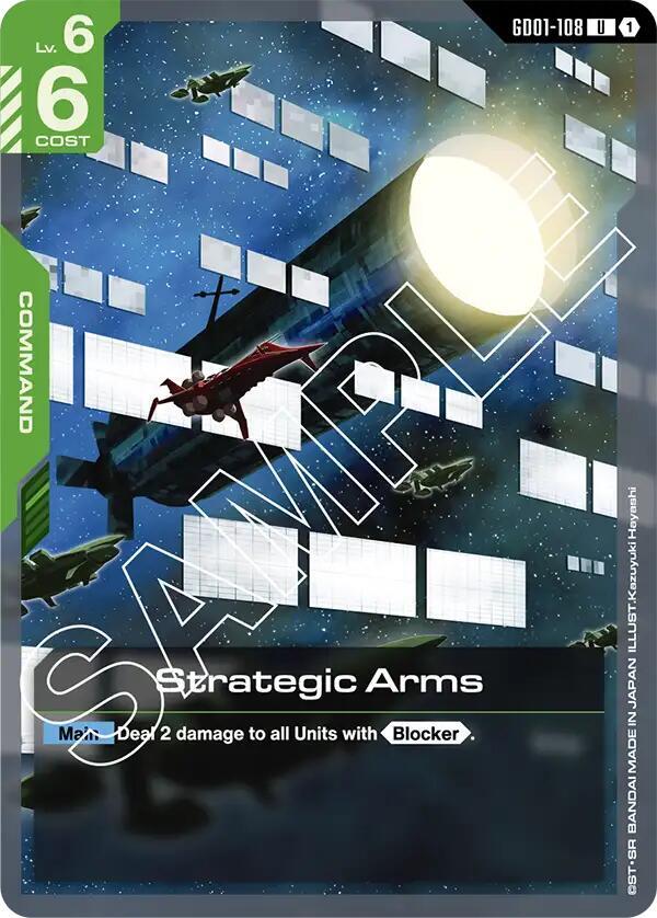 Strategic Arms - Newtype Rising (GD01) NM