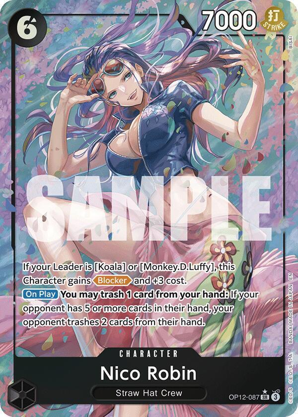 Nico Robin (Alternate Art) - Legacy of the Master (OP12) NM *FOIL*