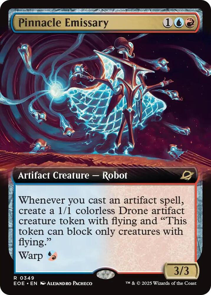 Pinnacle Emissary (Extended Art) - Edge of Eternities (EOE) NM